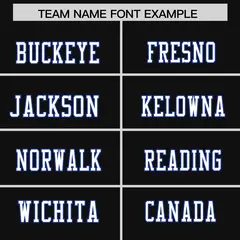 Black White-Royal Classic Authentic Football Jersey 3