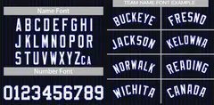 Black White-Royal Stripe Authentic Fashion Baseball Jersey 3