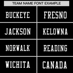 Black White Sequin Lettering Football Jersey 3