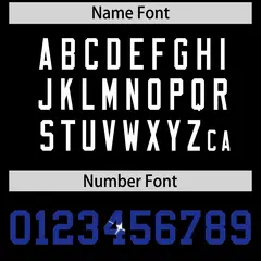 Black White Sequin Lettering Football Jersey 4