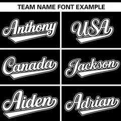 Black White Thick Stripe Authentic Baseball Jersey 3