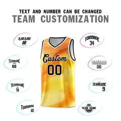 Black White Tie Dye Pattern Sports Basketball Jersey 3