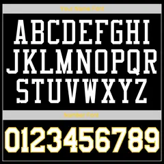 Black White-Yellow Classic Breathable Basketball Jersey 3