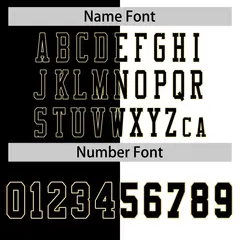 Black White-Yellow Split Fashion Basketball Jersey 6