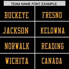 Black Yellow Color Block Authentic Football Jersey 3