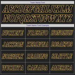 Black Yellow-Purple Classic Sets Basketball Jersey 5