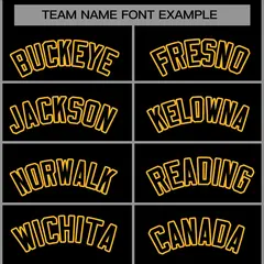 Black Yellow Raglan Full-Snap Varsity Letterman Jacket 5