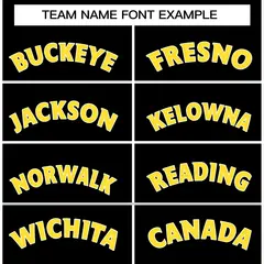 Black Yellow-White Stripe Fashion Basketball Jersey 5