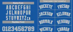 Blue Gray-White Bull Classic Sets Curved Basketball Jersey 4