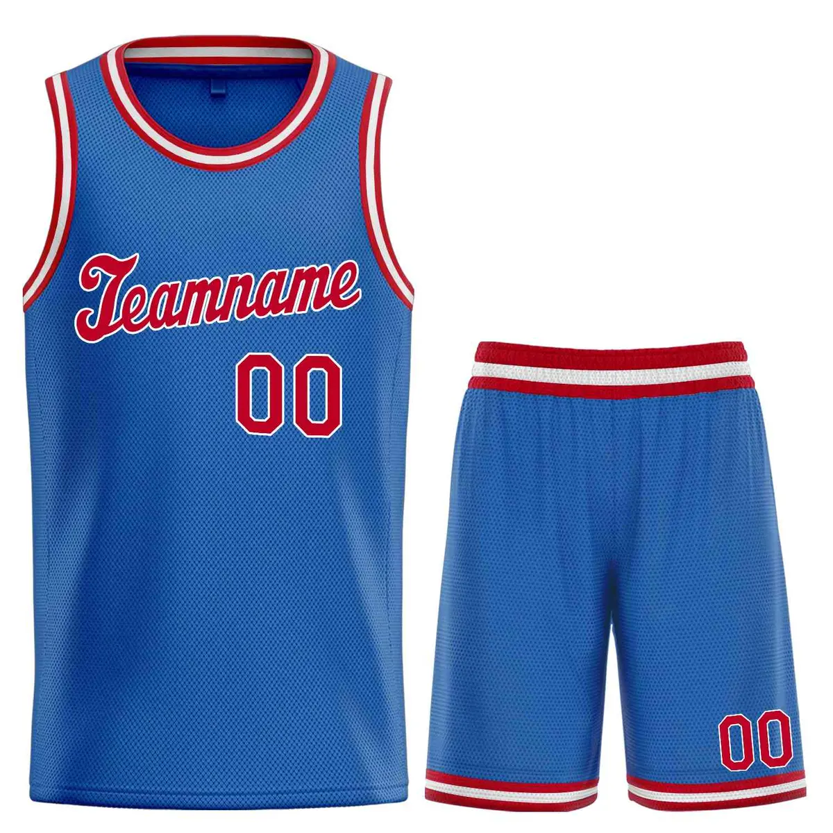 Blue Maroon-White Classic Sets Basketball Uniform Jersey