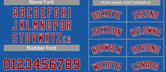 Blue Red-White Classic Tops Casual Basketball Jersey 3