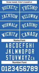 Blue White Classic Basketball Jersey 3
