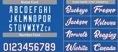 Blue White-Red Heal Classic Basketball Jersey Uniform Set 4