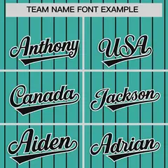 Bright Green Black Stripe Raglan Baseball Jersey 3