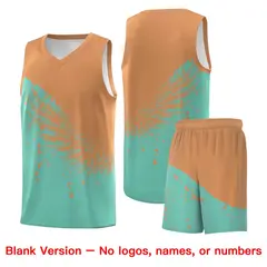Bright Green Buckskin Brown Wing Pattern Basketball Jersey 7