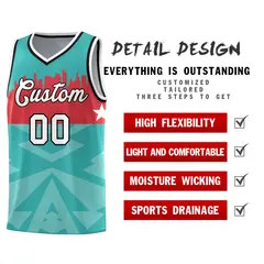 Bright Green City Silhouette Pattern Basketball Jersey 2