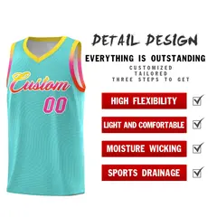 Bright Green Gold Wave Pattern Basketball Uniform Jersey 2