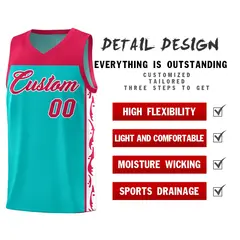 Bright Green Graffiti Side Pattern Basketball Jersey 2