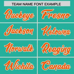 Bright Green Orange and Kelly Green Gradient Sides Football Jersey 3