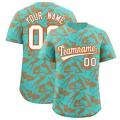 Bright Green Orange Graffiti Pattern Baseball Jersey 1
