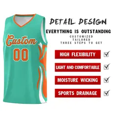 Bright Green Orange White Graffiti Side Curve Basketball Jersey Sets 2