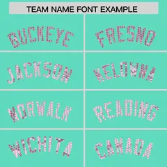 Bright Green Sequined Trim Athletic Basketball Jersey 3