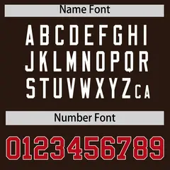 Brown American Flag Design Baseball Jersey 4