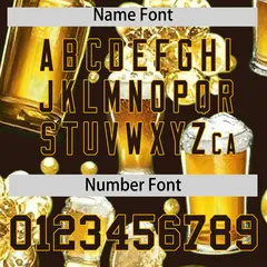 Brown Beer Day Parties Baseball Jersey 4