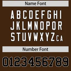 Brown Black Reversible Raglan Baseball Jersey 8