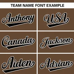 Brown Black-White Color Block Varsity Letterman Bomber Jacket 5