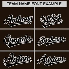 Brown Black White Full-Snap Short Sleeve Varsity Jacket 5