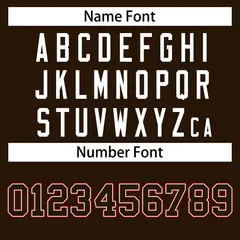 Brown Brown-White Varsity Full-Snap Letterman Jacket 6