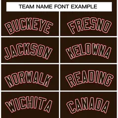 Brown Brown-White Varsity Full-Snap Letterman Jacket 5