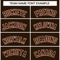 Brown Brown-White Varsity Full-Snap Letterman Jacket 5