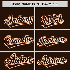 Brown Brown-White Varsity Letterman Classic Hoodie Jacket 5