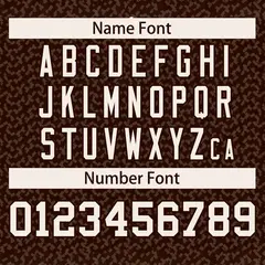 Brown Cream Texture Graffiti Baseball Jersey 4