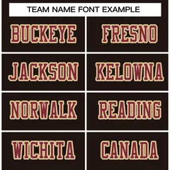 Brown Crimson-Old Gold Football Jersey 3