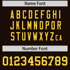 Brown Gold Sequin Lettering Football Jersey 4