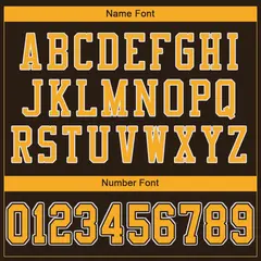 Brown Gold-White Classic Style Mesh Football Jersey 3