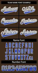 Brown Gray Blue-White Stripe Gradient Baseball Jersey 3
