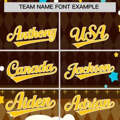 Brown Light Brown Beer Pattern Baseball Jersey 2