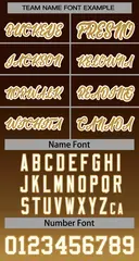 Brown Old Gold-Cream Gradient Stripe Baseball Jersey 3