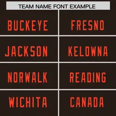 Brown Orange-White Classic Mesh Authentic Football Jersey 3