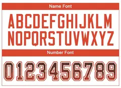 Brown Orange-White Drift Mesh Football Jersey 3