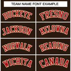 Brown Red-Khaki Classic Varsity Full-Snap Letterman Jacket 3