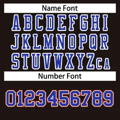 Brown Royal-White Classic Style Authentic Football Jersey 4