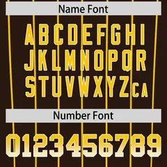 Brown San Diego City Silhouette Baseball Jersey 4