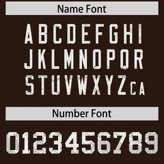 Brown Sequined Trim Athletic Basketball Jersey 4