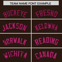 Brown Sequined Trim Athletic Basketball Jersey 3