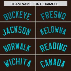 Brown Sequined Trim Athletic Basketball Jersey 3